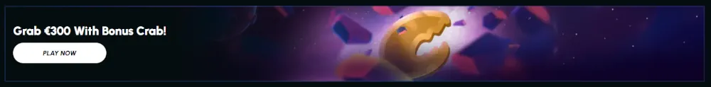 Μπανάνα προώθησης Slotexo Bonus Crab με προσφορά ανταμοιβής €100